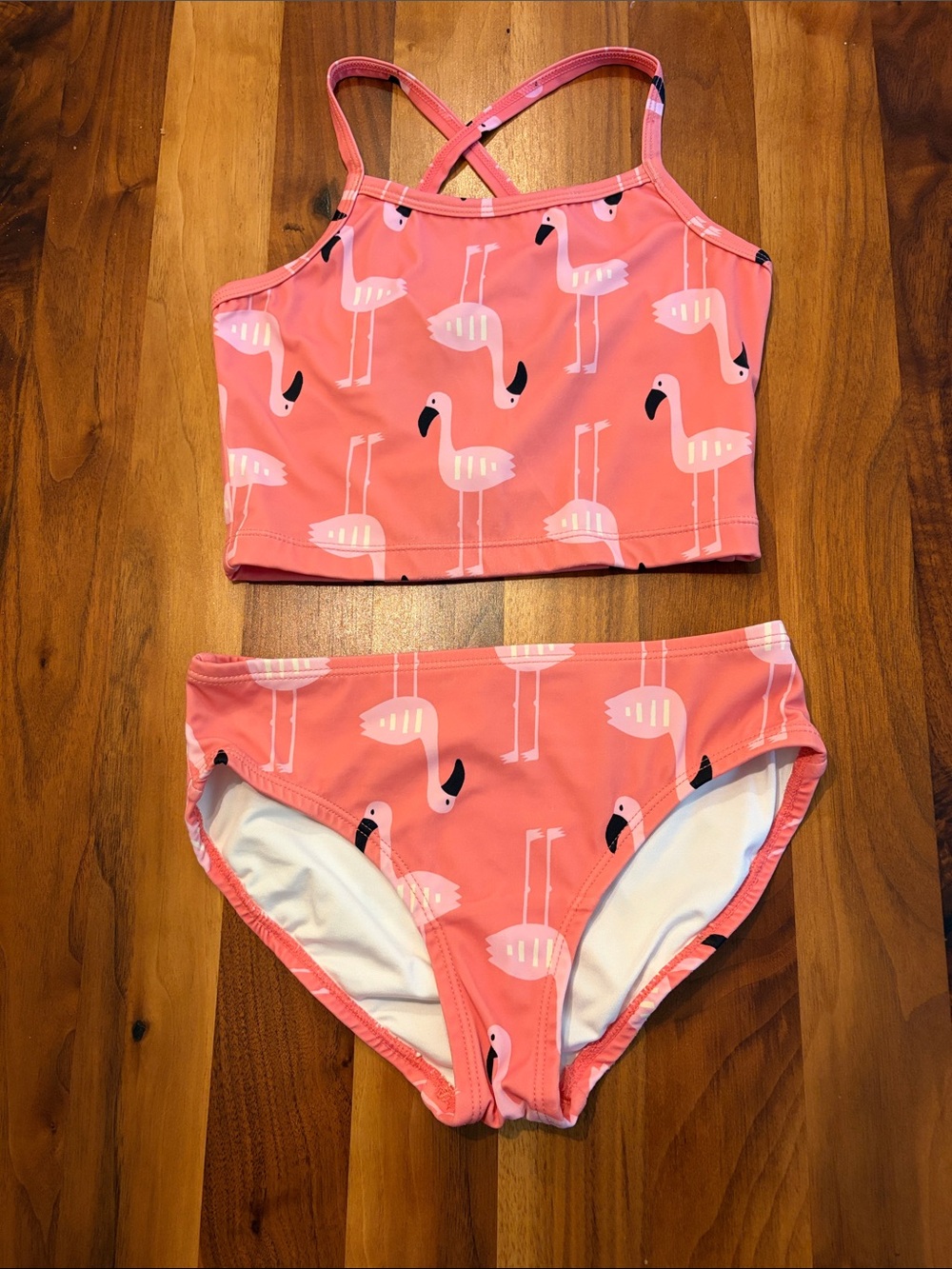 Hanna Andersson Flamingo Two-Piece